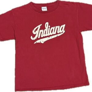 Indiana Youth Red Tee